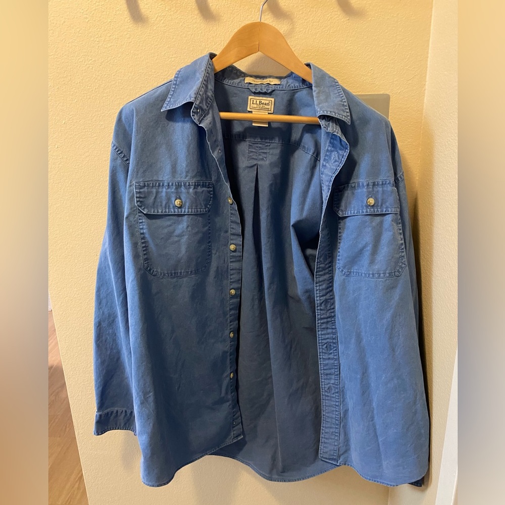 L.L. Bean Cotton button down